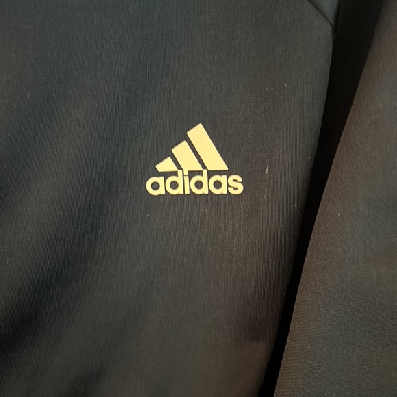 Adidas Navy 2x Zipped Jacket - Picture 2 of 5
